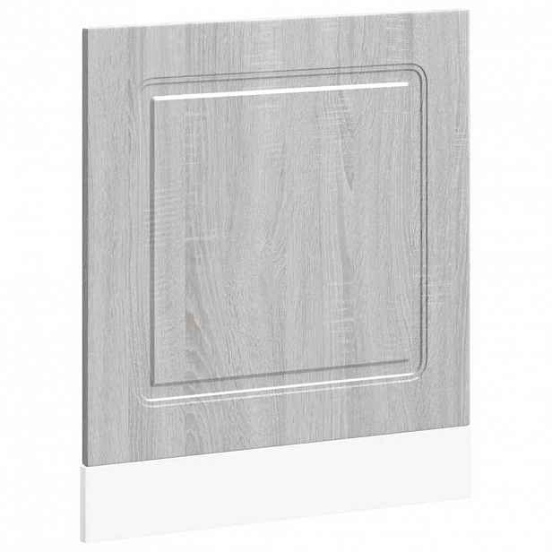 vidaXL Panel na myčku Kalmar šedý sonoma 60x1,5x57 cm kompozit
