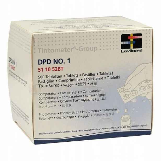 Tablety do fotometru Dpd 1 chlor volný 500 ks