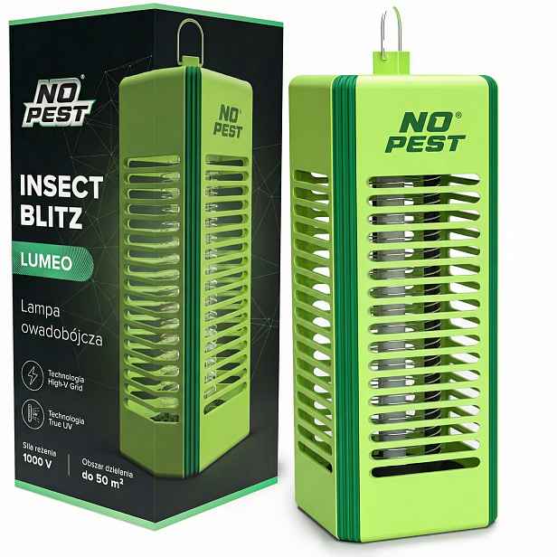 Uv Lampa Proti Komárům, Mouchám, Elektrická, Bez Lumeo Limetková
