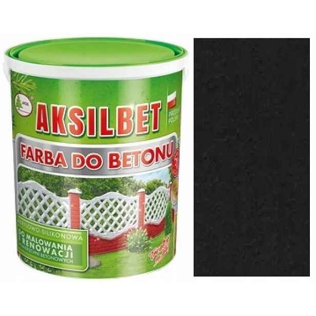 Aksilbet Barva Na Betonu Plotů 2,5L Černá