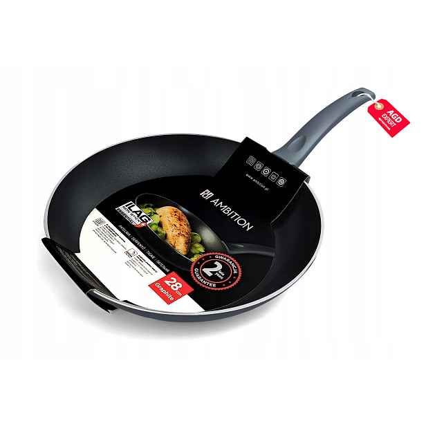 Pánev Ambition Graphite 28 CM Indukční, Povrchová Úprava Ilag Basic
