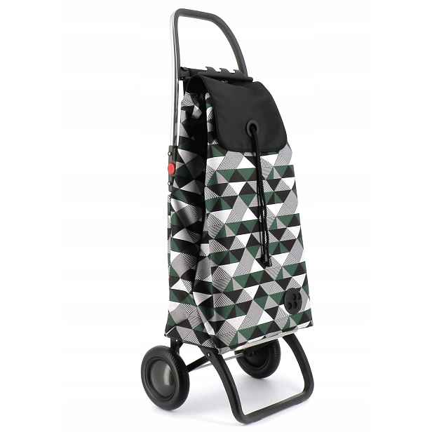 Rolser I-Max Sahara 2 Logic, skládací nákupní taška na kolečkách, khaki-čer