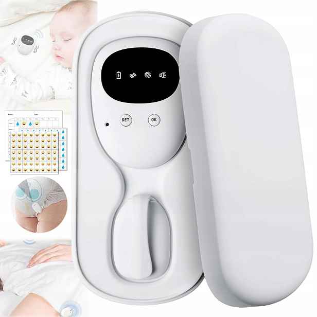 Alarm Probuzení Bezdrátový Senzor Vlhkosti V Namáčecím Lůžku 3 Režimy