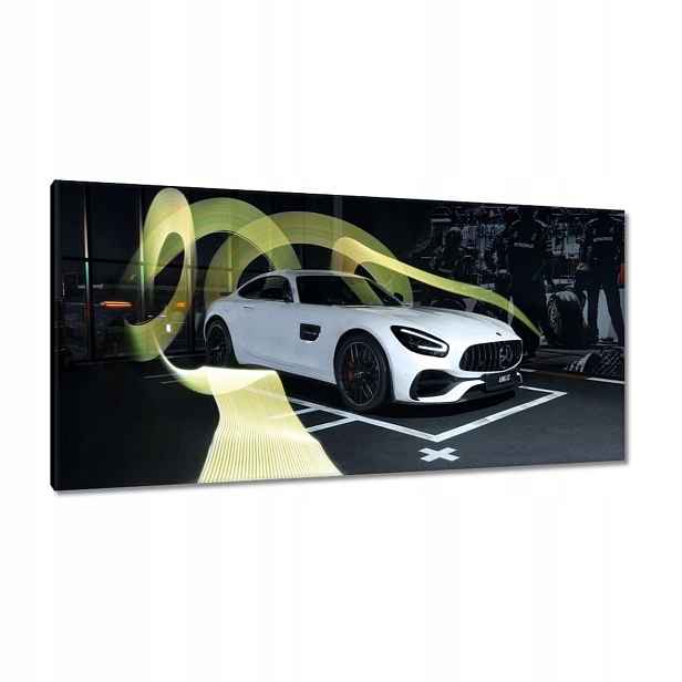 Obrazy 115x55 Amg Gt Mercedes Auto