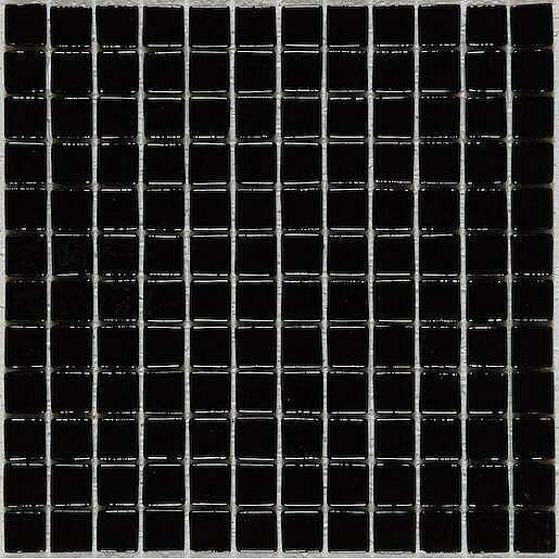 Skleněná mozaika Monocolores negro 30x30 cm lesk MC901