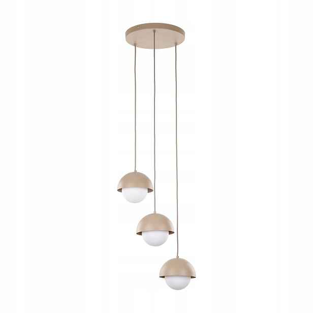 Závěsná stropní lampa Bono Bílá 3xG9 31.5 cm Moderní kov Tk Lighting