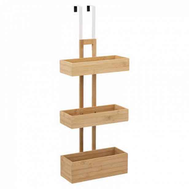 Závěsný bambusový regál na dveře SHELF
