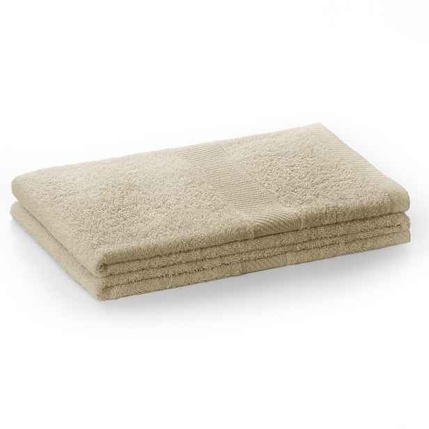 Ručník DecoKing Bamby béžový, velikost 70x140