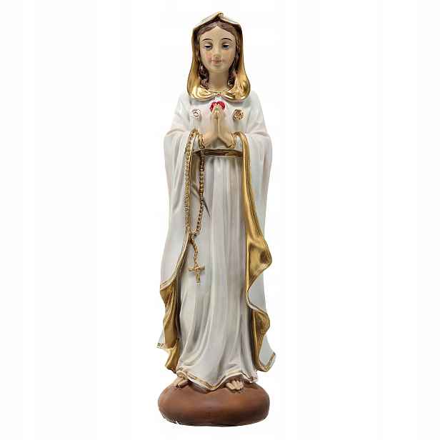 Figurka Figura Matka Boží Marie Růže Duchovní Mystická 21 CM Vysoká