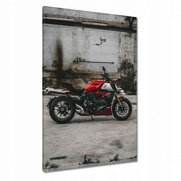 Obrazy 80x120 Červené Ducati Motocykl