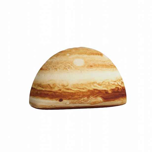 Podlouhlý Polštář Váleček 3D Jupiter Ozdobná planeta Dárek