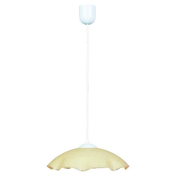 Stropní závěsná lampa Lady E27 béžová