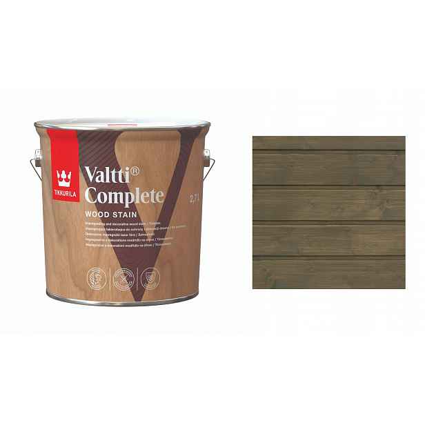 Tikkurila Valtti Complete 2,7L 228A Backroad Lakovací Nátěr S Rozpouštědly