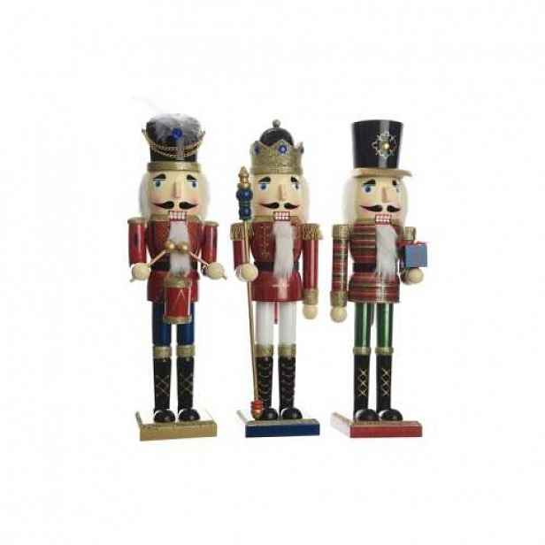 Figurka voják louskáček dřevo 38cm mix