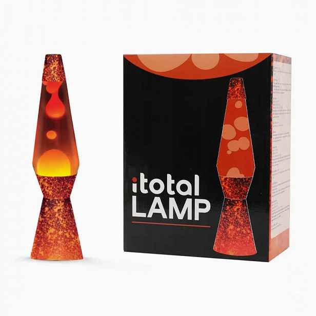 Lávová lampa Lava Lawa XL1781 Červená Red magmatická Itotal