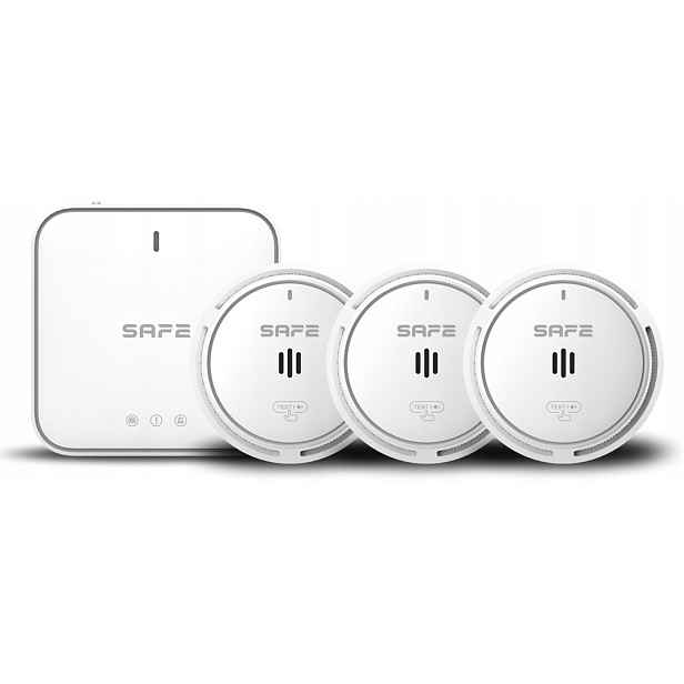 Set Fire Basic Plus 1x SAFE50HUB-WRF, 3x SAFE10Y30-RF