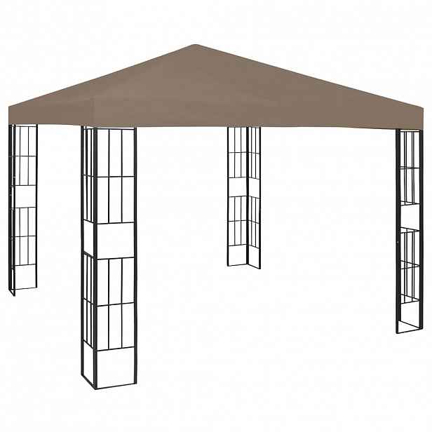 vidaXL Altán 3 x 3 m taupe