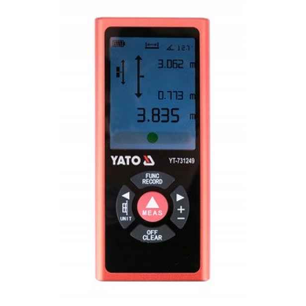 Yato dvousměrný laserový dálkoměr 2x60 m YT-731249