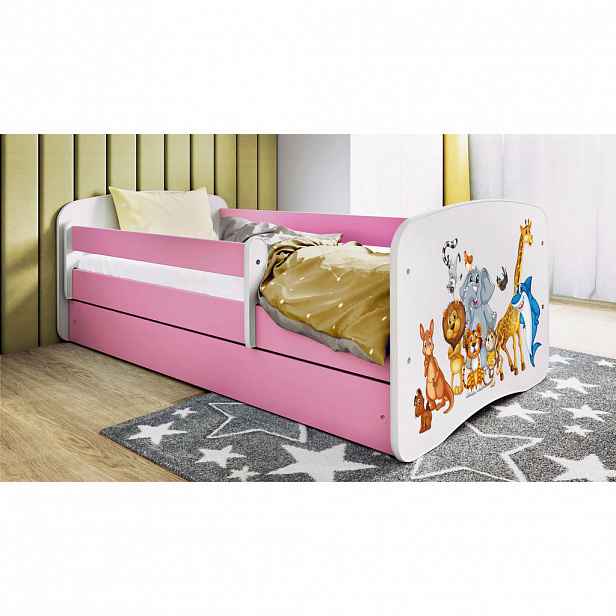 MID.YOU POSTEL PRO DĚTI A MLÁDEŽ 80/160 cm, bílá, pink