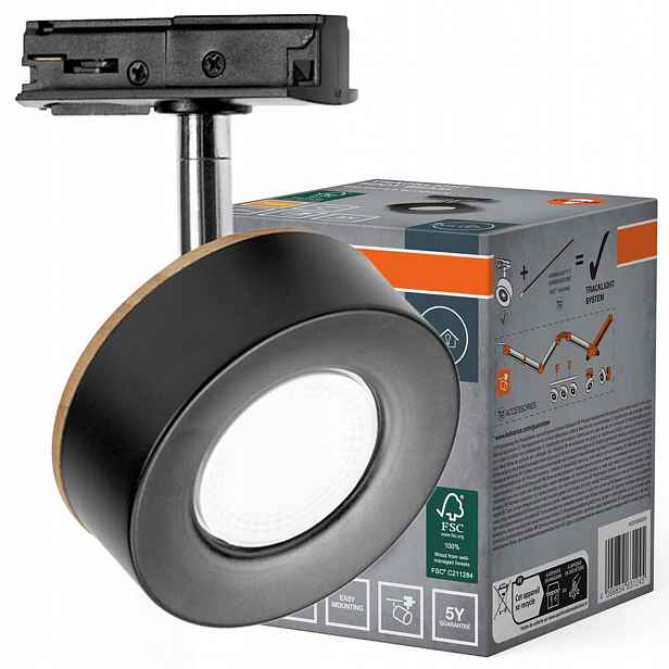 Reflektorová lampa pro kolejnice 4.8W 300lm 3000K Beam Osram