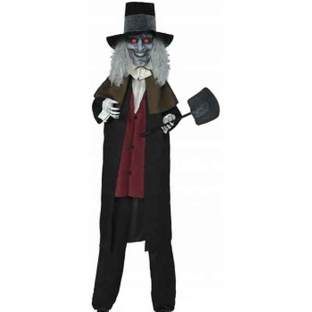 Halloweenská dekorace do zahrady interaktivní Grabarz 230 cm