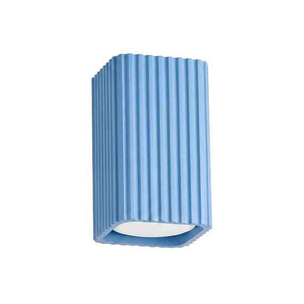 Stropní Svítidlo Rayo 10 modrý SL.3289 Sollux Lampa stropní tuba modrá Pl
