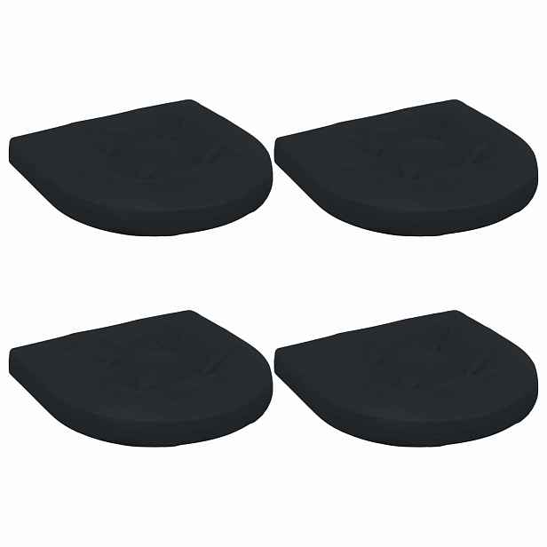 vidaXL Polstry ve 4 kusech 4 ks 100% polyester Tmavě modrá