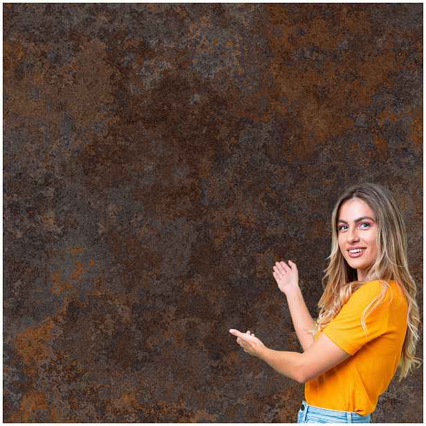 Fototapeta 3D Pozadí Textura Plech Rez 588x280 TLA04W