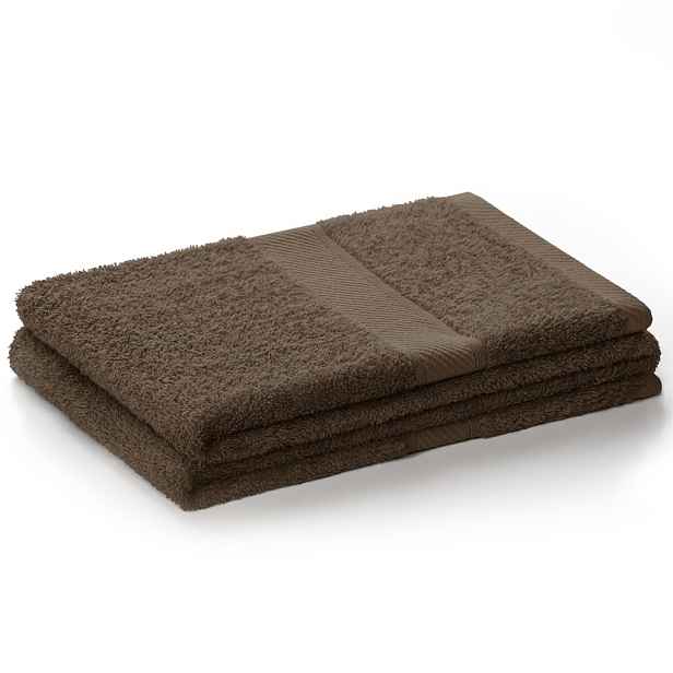 Restilo Ručník DecoKing Bamby hnědý, velikost 70x140