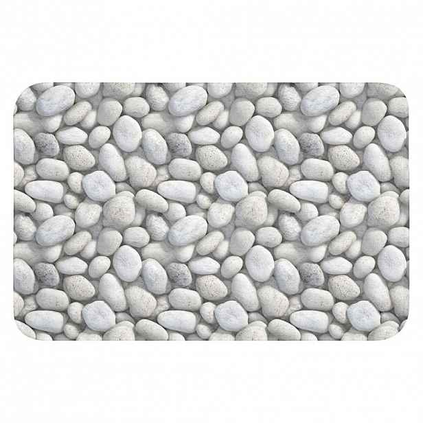 OnlyWow KOUPELNOVÁ PŘEDLOŽKA Kameny - šedé - oválné 60x40 cm