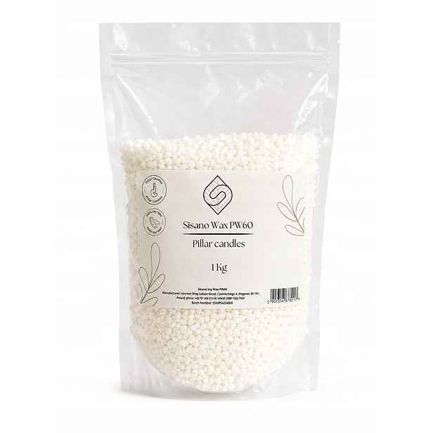 Sisano Wax PW50 Pillar – vosk pro volně stojící svíčky 20 kg