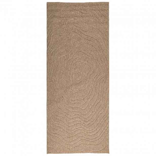 vidaXL Koberec do interiéru a exteriéru AGIRA Přírodní 200 x 80 cm