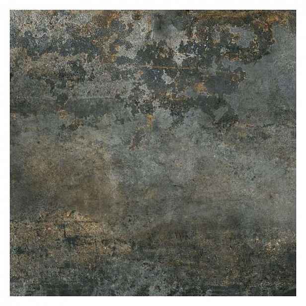 EBS Rusty Metal - Dlažba 120x120 cm, coal semipulido RUSTY120COA