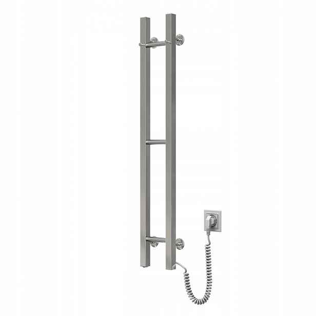 Elektrický koupelnový radiátor Nerezový Silhouette Quadro 160х1000 pravý