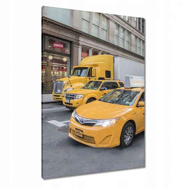 Obrazy 70x100 Žluté vozy New York
