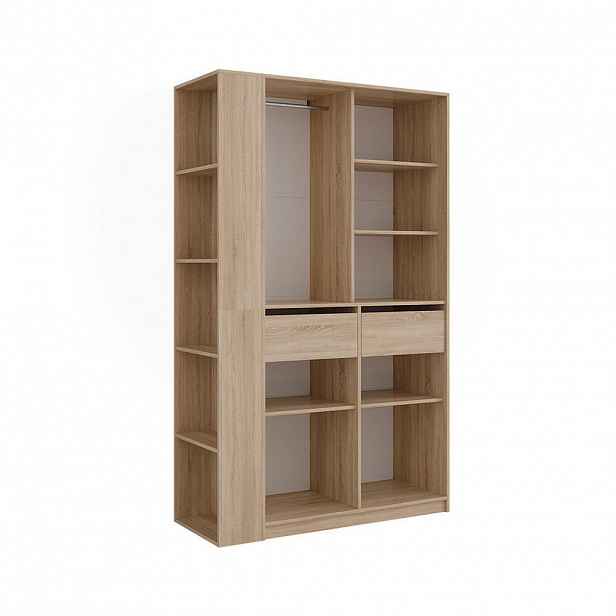 Vicco ŠATNÍ SKŘÍŇ Elmo Sonoma 50 x 200 cm Sada 2 kusů