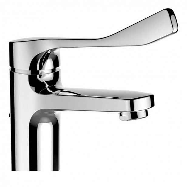 Laufen Citypro - Páková umyvadlová baterie s výpustí, chrom HF500903100094