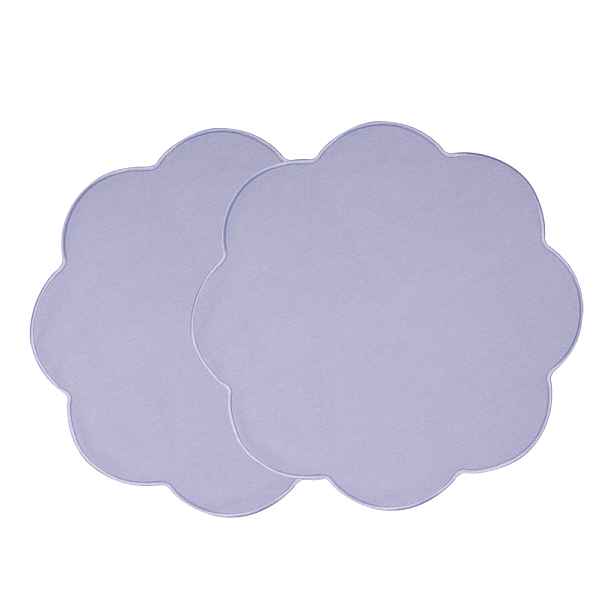 Villeroy & Boch Látkové ubrousky ve tvaru květu Fleur Bleu, Ø 40 cm, 2 ks 10-1721-6095