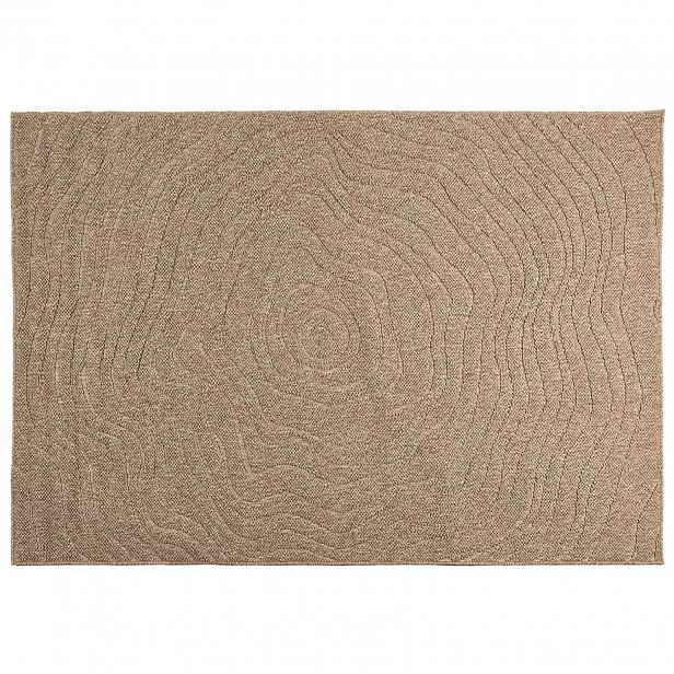 vidaXL Koberec do interiéru a exteriéru AGIRA Přírodní 200 x 140 cm