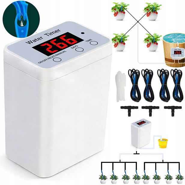 Automatický Zavlažovací Set Pro Kapkové Zavlažování Do Domu, Zahrady