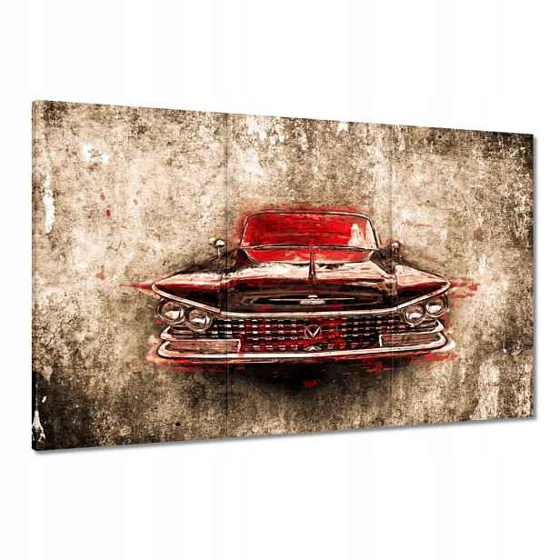 Obrazy 120x80 Červený Buick