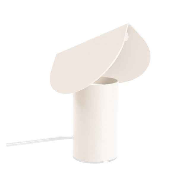 Béžová hliníková LED stolní lampa (výška 15 cm) BISCUIT – Thoro