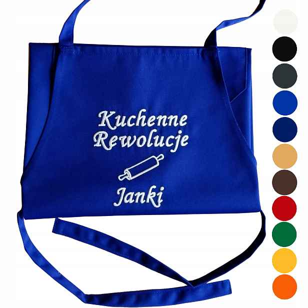 Kuchyňská zástěra pro babičku dárek Den babičky Babička s jménem, gravírování