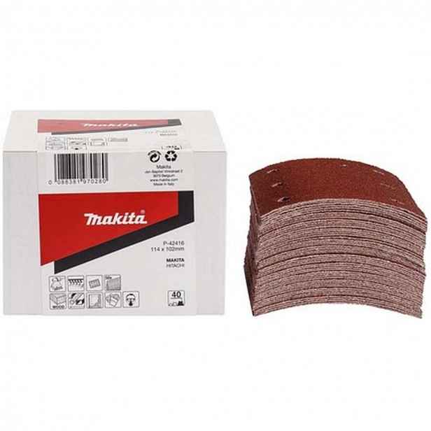 Makita - Brusný papír K60, 114x102 mm, 50 ks P-42422