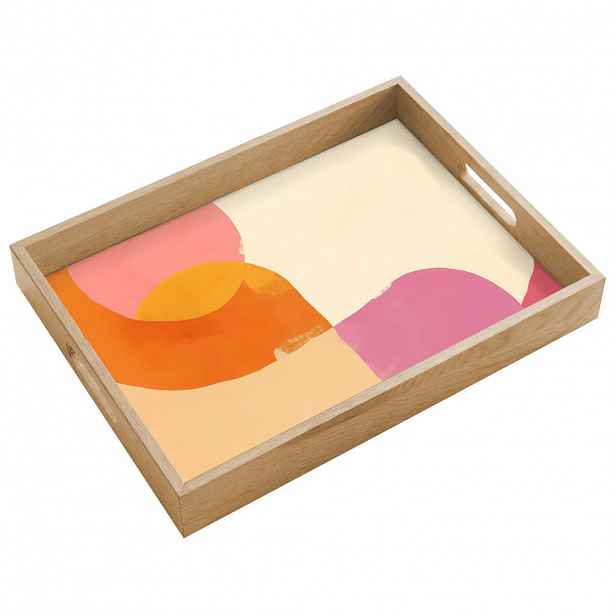 OnlyWow SERVÍROVACÍ PODNOS Tvary - abstraktní - barevné 40x30 cm