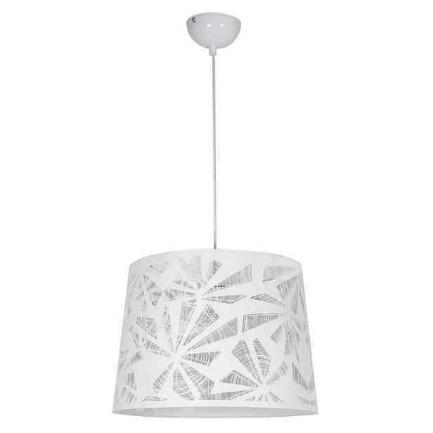Závěsná stropní lampa 1X60W E27 bílá ORLANDO