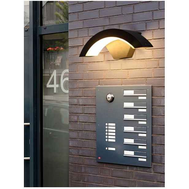 Lampa zahradní fasádní venkovní nástěnné svítidlo Led 18W Hydroizolace IP65