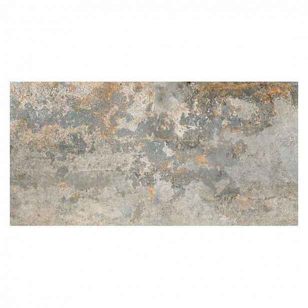 EBS Rusty Metal - Dlažba 60x120 cm, silver semipulido RUSTY60120SV