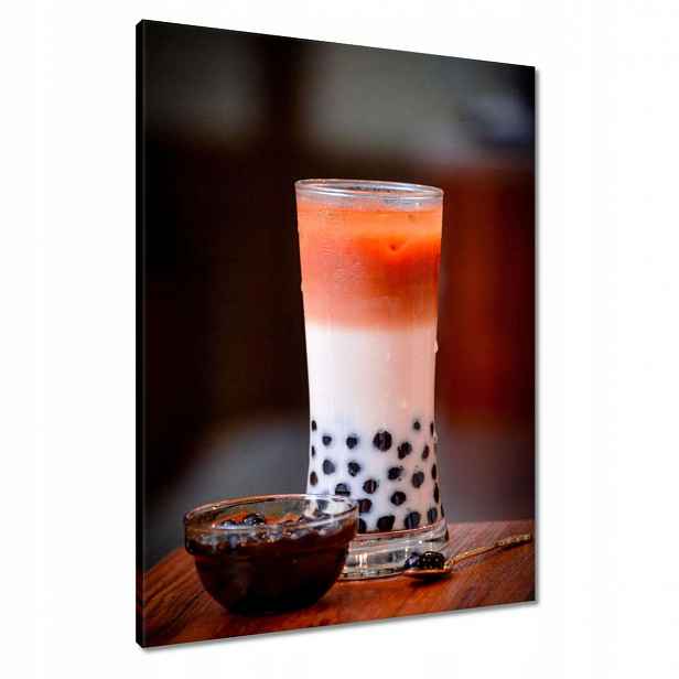 Obrazy 60x80 Bubble tea Čaj bubliny