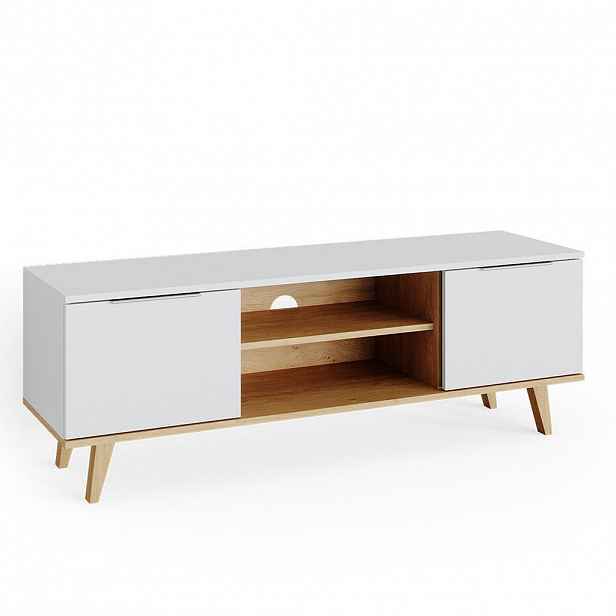 Vicco NÍZKÝ NÁBYTEK POD TELEVIZI Nautica Bílá 138 x 49 cm